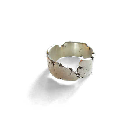 handmade unisex sterling silver ring